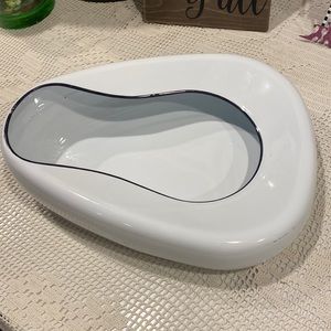 Vintage Antique Enamel Children’s Bedpan - Rare